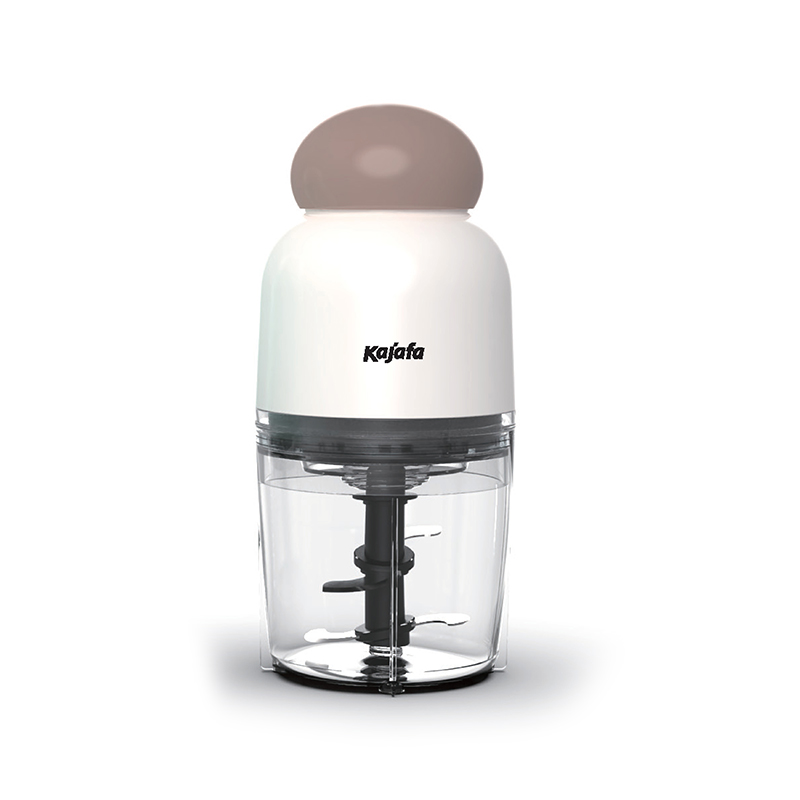 FP116E-P Easy Chop Chopper, 0,5L skål, pulsfunktion, Quad Blade System, Anti-Slip Ring för Food Chopper Stabilitet, 300W, Diskmaskinssäker