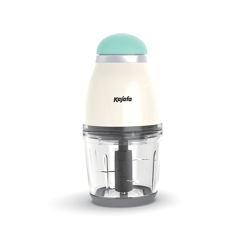 FP138E-G 500ML Kitchen Mini Food Chopper-Elektrisk matberedare, grönsaks- och fruktskärare, tärningsmaskin för lökskärare, med genomskinlig glasskål, lökskärare