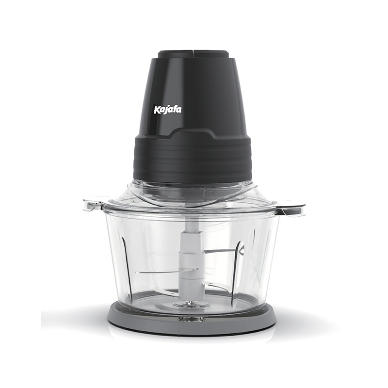 FP139G Mini Chopper elektrisk matberedare med 1,5 liters skål i rostfritt stål, 2 hastigheter, 4 tvånivåblad, 400W