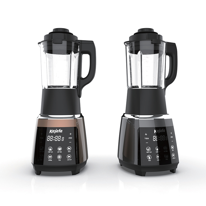 CB1218 Blender 1200 Watt, blad i rostfritt stål, högkvalitativ glasburk Perfekt för smoothies, soppor, inbyggd timer