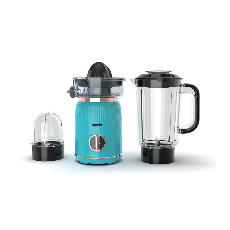 BL385ADG 1.0L blad i rostfritt stål Kannmixer, kaffekvarn， Citrusjuicer, Retro design
