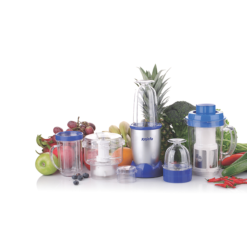 BL368ABCE-5IN1 Multifunktionsmixer, 380W Magic Blender med kvarn, mixer, hackare, juicepress