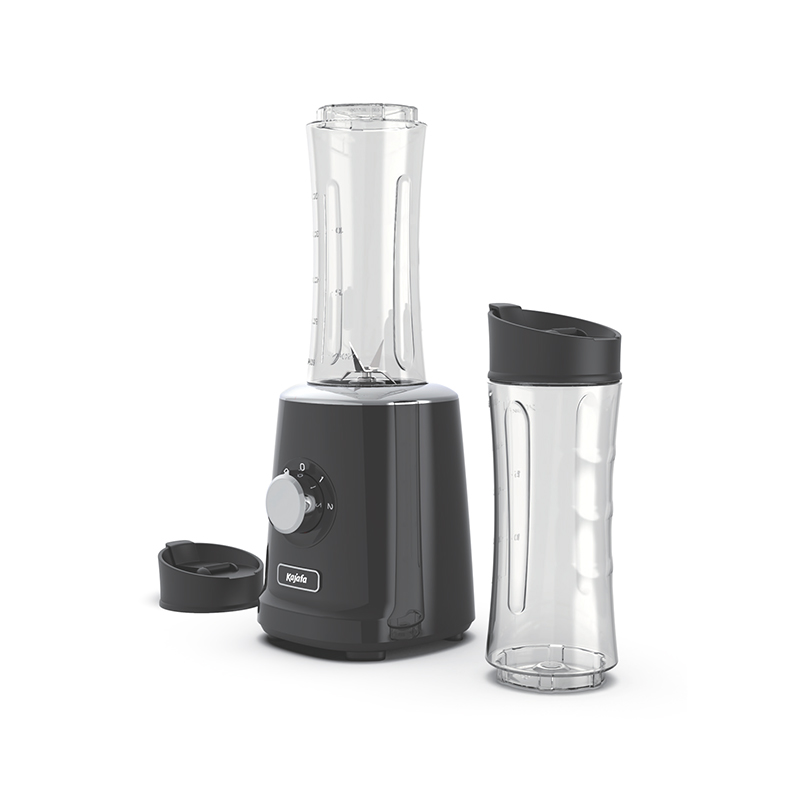BL565B-P2 Kraftfull smoothiemixer med 2 bärbara flaskor 2 hastighetskontroll och pulsfunktion, personlig mixer för shakes och smoothies