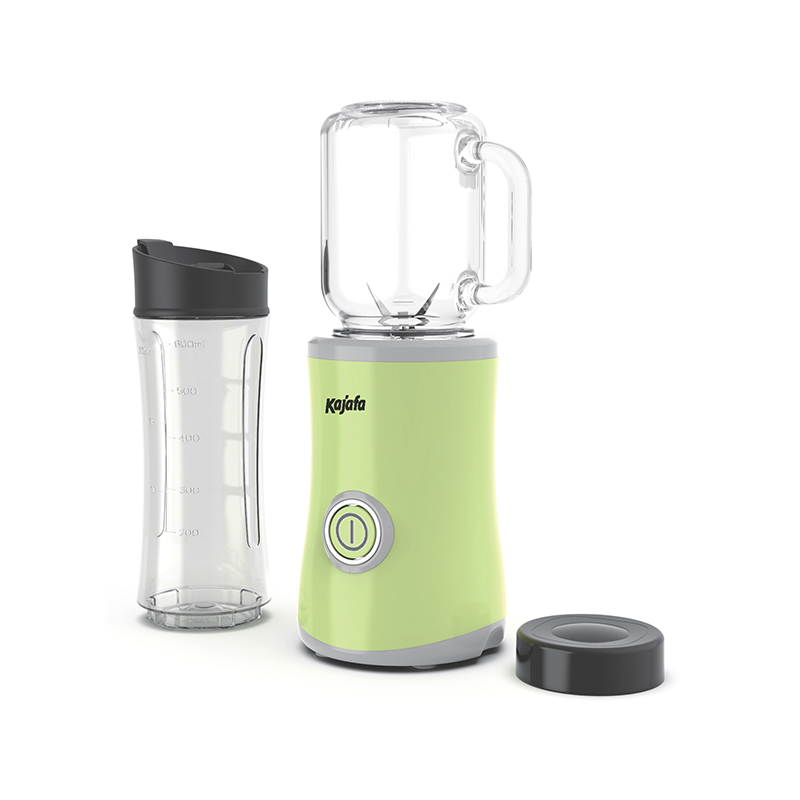 BL-328B-P3 Smoothieblender med vassa blad, personlig minimixer för shakes och smoothies, mixer för kök med blandning, BPA-fri resekopp och 500 ml Mason Cup