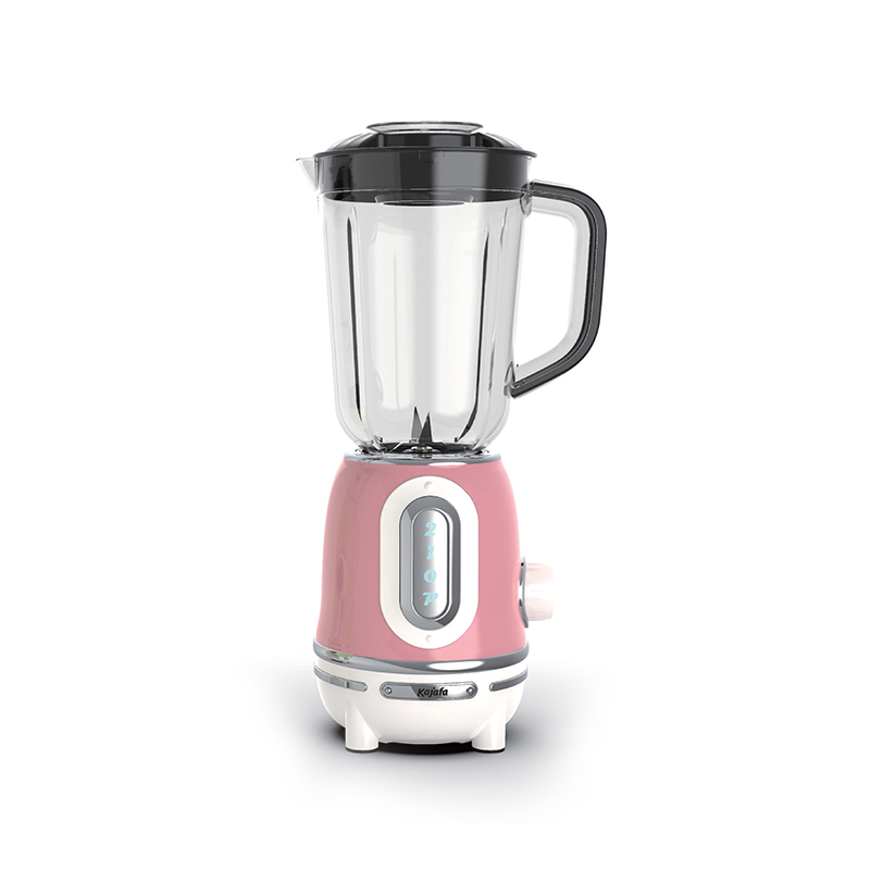BL489B-P Blender Smoothie Maker, 1,0 L Professional Bänkskiva Kann Blender, 2 justerbara hastigheter och pulsfunktion, för smoothie, Milk Shake, Fruktjuice och Ice Crush