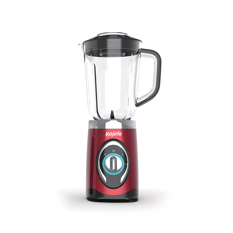 BL-369B-P Blender Smoothie Maker, 1,0L professionell bänkskanna mixer, 2 justerbara hastigheter och pulsfunktion, för smoothie, Milk Shake, fruktjuice och Ice Crush