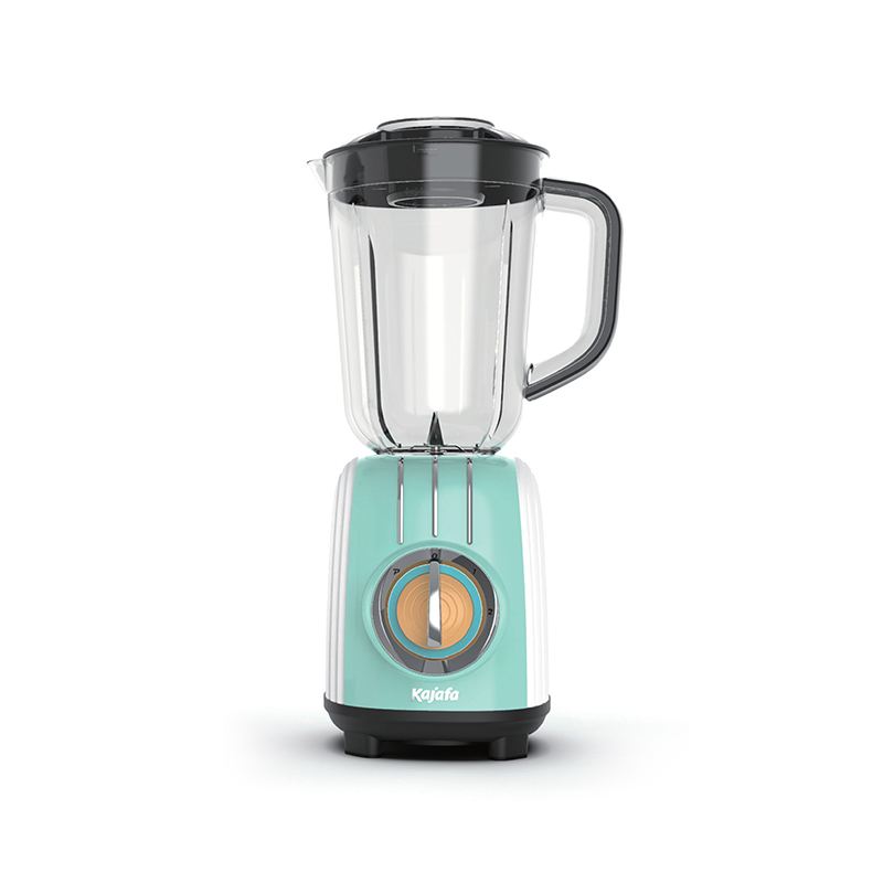BL485B-P Blender Smoothie Maker, 1,0L Bänkskanna Mixer, 2 justerbara hastigheter och pulsfunktion, för Smoothie, Milk Shake, Fruktjuice och Ice Crush