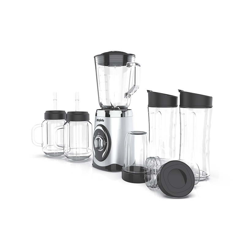 BL-369AB-G Smoothiemaskiner för miniblandare, Smoothieblandare för hem och kök med flera blandningsflaskor